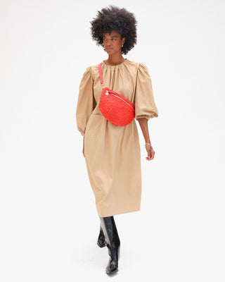 GRANDE FANNY - MEDIUM WOVEN DIAGONAL