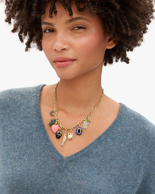 Grande Sardine Charm