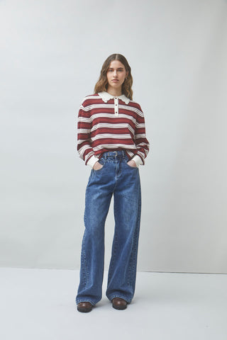 Prego Striped Polo