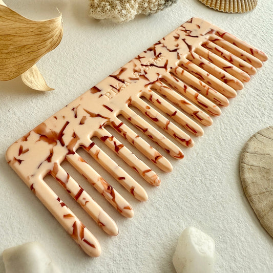 Tines Hair Comb in Torrone