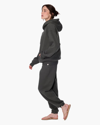 CloudSoft Pullover Hoodie In Green