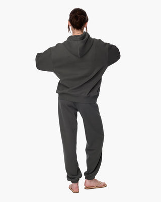 CloudSoft Pullover Hoodie In Green