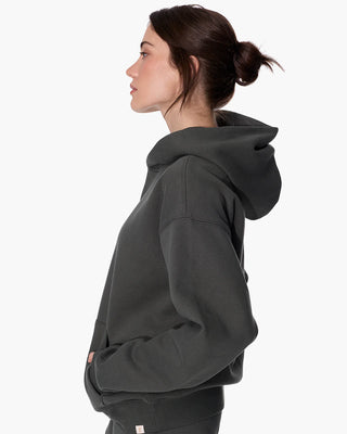 CloudSoft Pullover Hoodie In Green