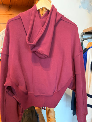 Fuji Sweatshirt in Bordeaux