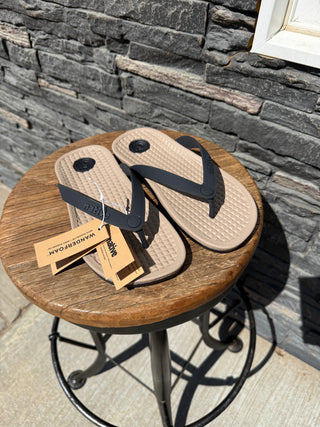 Paolo Wanderfoam- Flax Tan/Black