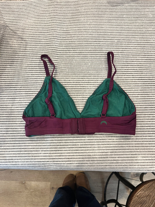 Triangle Bra in Plum