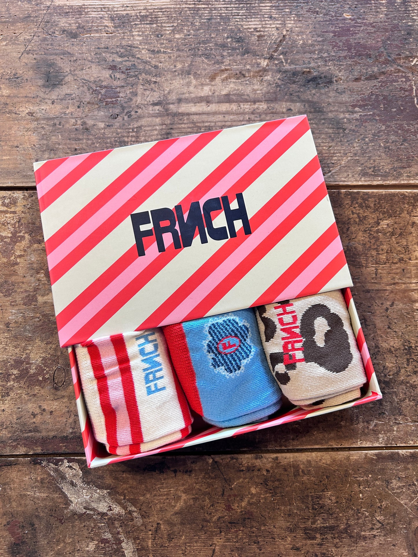 Cornish Multi Colour Sock Pack of 3 (More Colours)