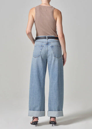 Ayla Baggy Cuffed Crop Skylights