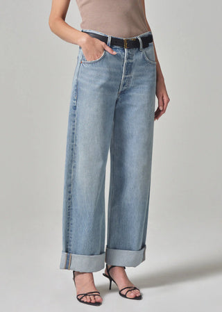 Ayla Baggy Cuffed Crop Skylights