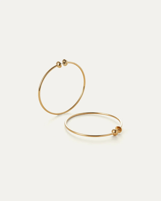 Icon Hoops - Medium gold