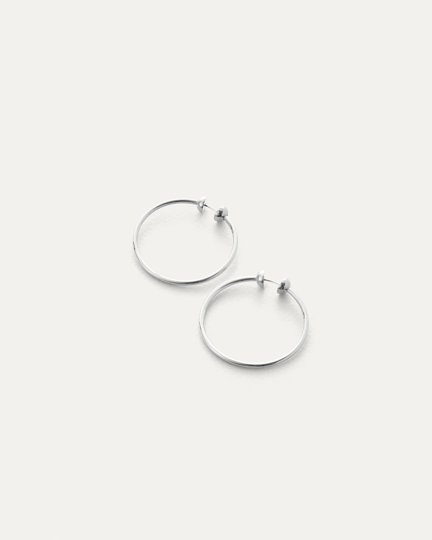 Icon Hoops - Small silver