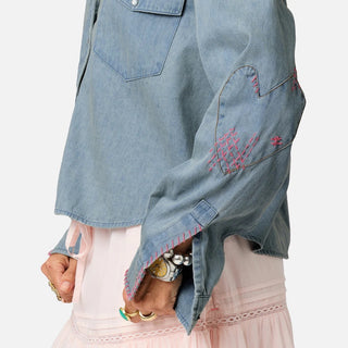 Western Pia Denim Shirt