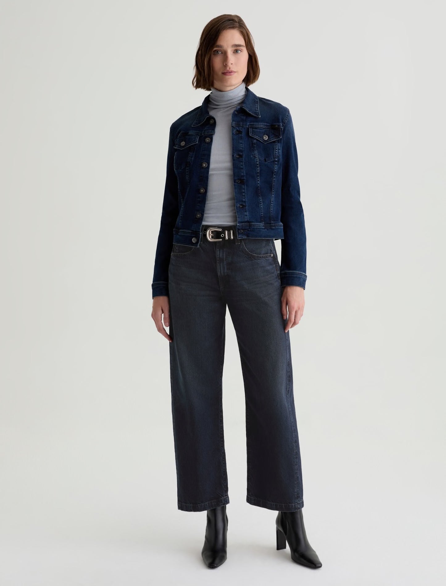 Hattie AG-Ed™ High-Rise Barrel Denim in 2Yr Prose