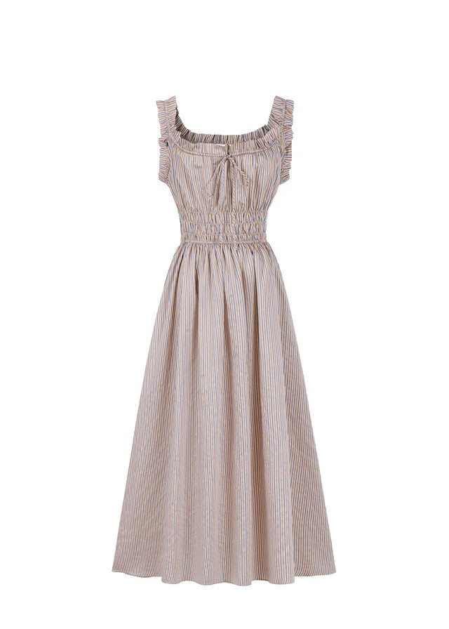 LOUISANE BEIGE DRESS