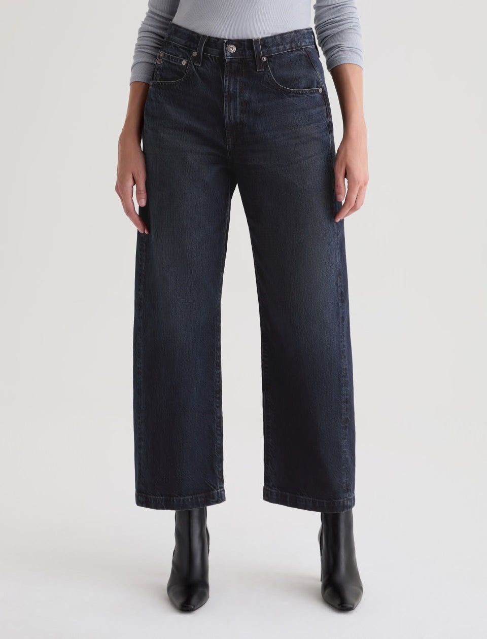 Hattie AG-Ed™ High-Rise Barrel Denim in 2Yr Prose