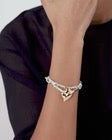 Padlock Heart Chain Bracelet