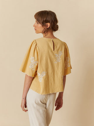 Butterfly Sleeve Blouse