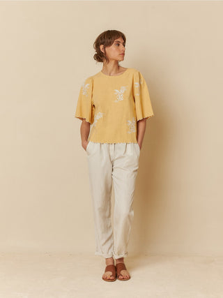 Butterfly Sleeve Blouse