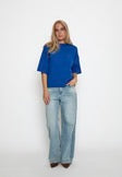 MSLUPI KNIT T-SHIRT - LAPIS BLUE