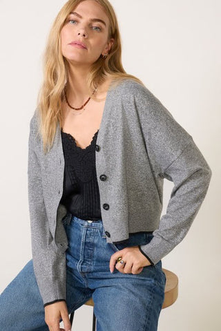 Ophelia Grey Cliffs Cardigan
