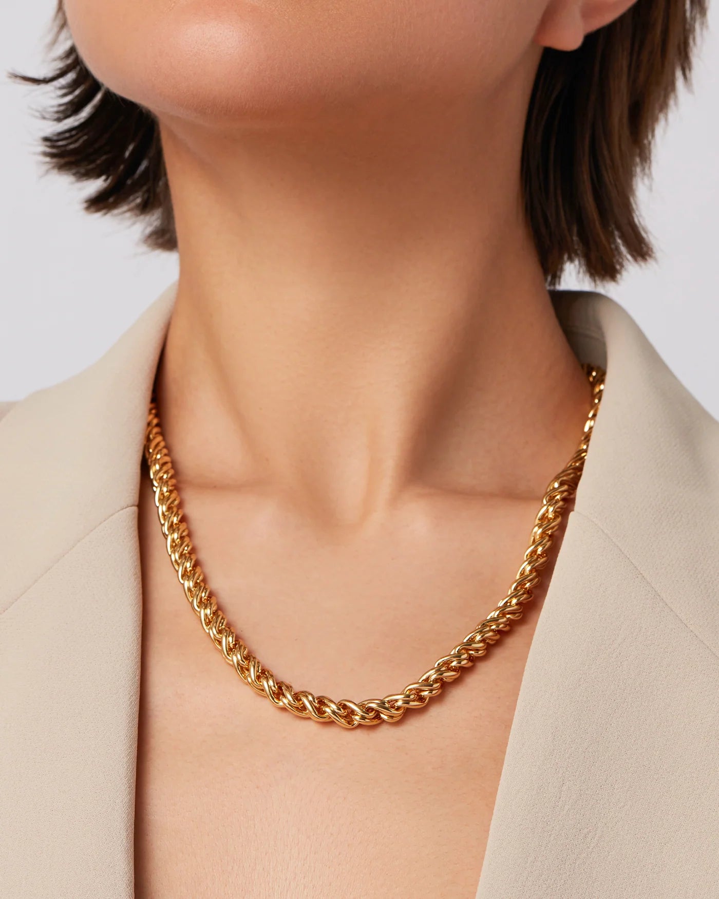 Rizzo Necklace in Gold