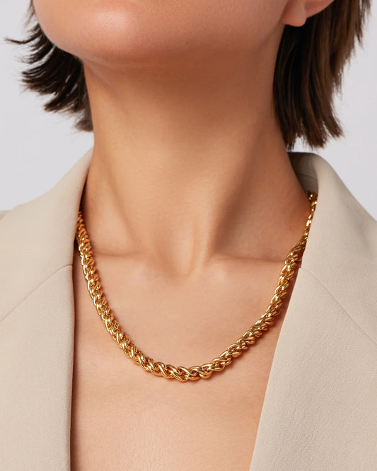 Rizzo Necklace in Gold