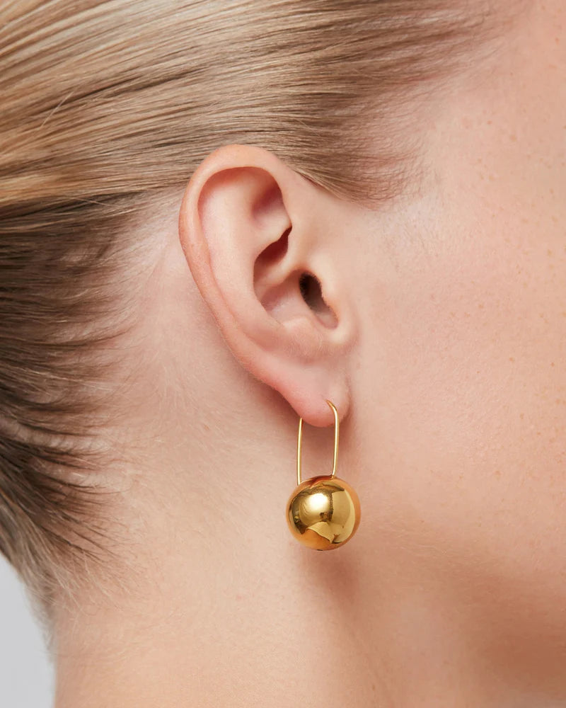 Celeste Mega Earrings - Gold