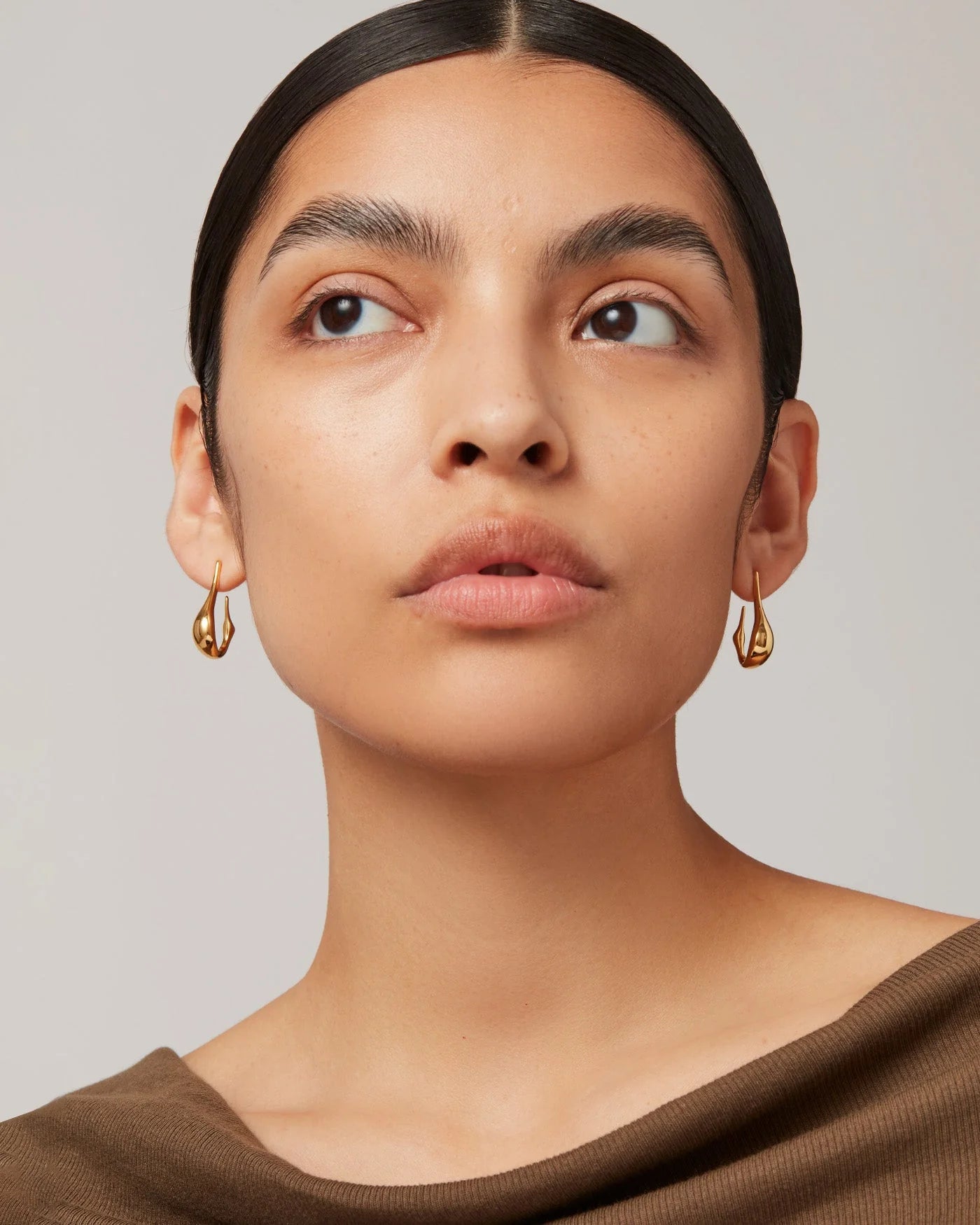 Colette Hoop Earrings - Small Gold