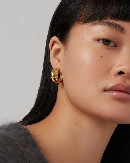 Lennon Hoops - Gold