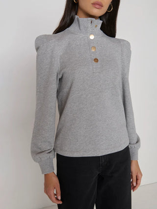 Jessie Sweatshirt in Heather Grey