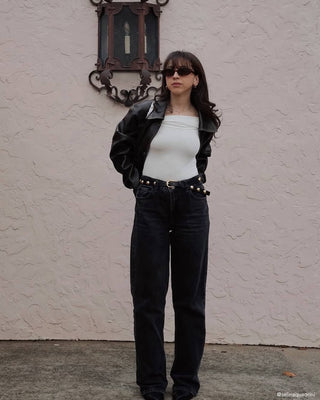 Joni Belt in Smooth Black