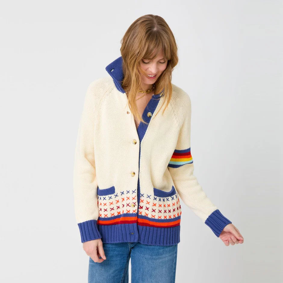 Joy Imperfect Heart Birch Cream Sweater Coat