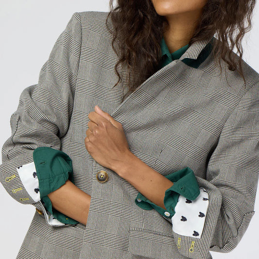 Workday Plaid Blazer