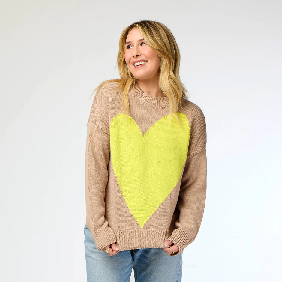 Benton Sweater Imperfect Heart