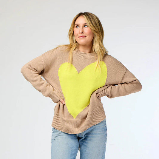 Benton Sweater Imperfect Heart