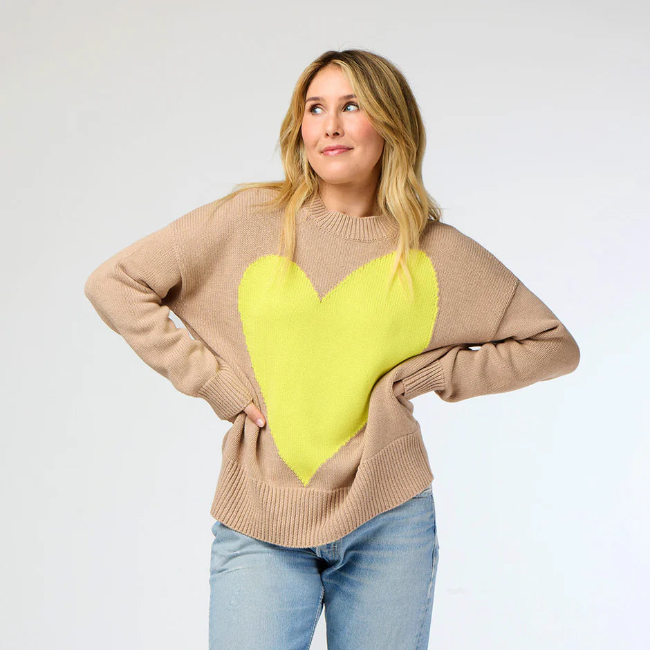 Benton Sweater Imperfect Heart