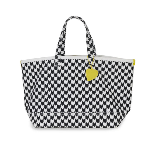 KR Heart in Check Tote