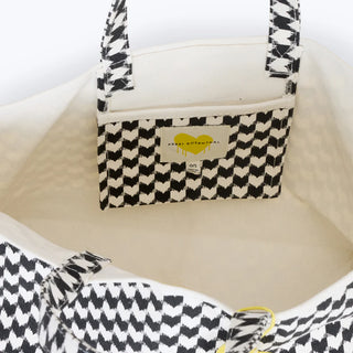 KR Heart in Check Tote