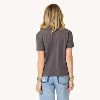 Suke Imperfect Heart Tee - Dark Grey Citron