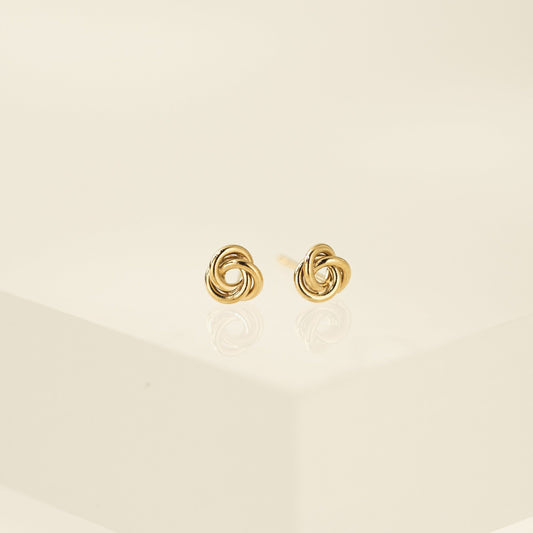 Knot Gold-Filled Stud Earrings