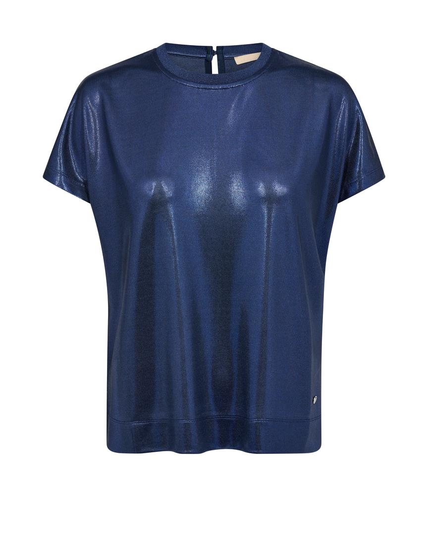 MMNivola Metallic Tee in Ensign Blue