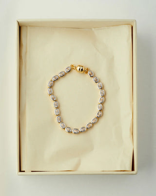The Palais Tennis Bracelet - Gold