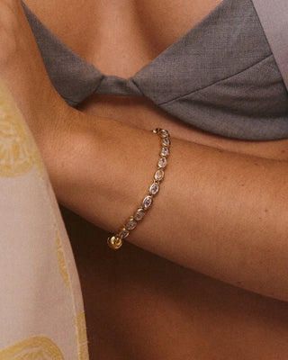 The Palais Tennis Bracelet - Gold