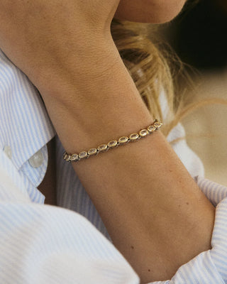 The Palais Tennis Bracelet - Silver