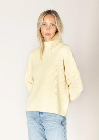 Chenille Mock Rib Sweater