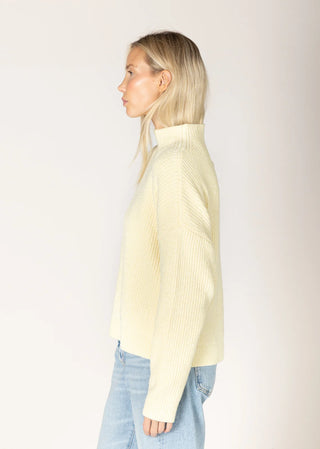 Chenille Mock Rib Sweater