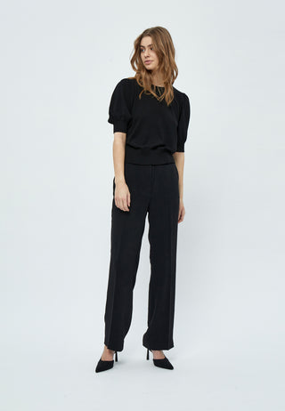 MSLiva Knit Tee in Black