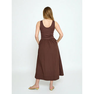 MSMarie Midi Dress - Chestnut