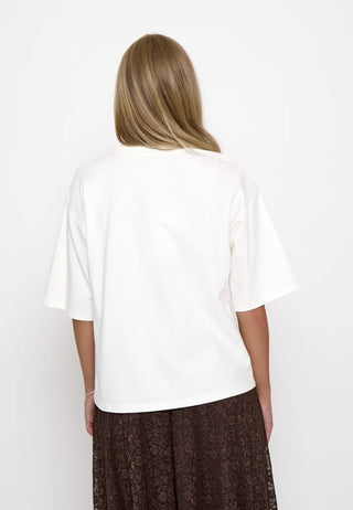MSSABINE T-SHIRT - CLOUD DANCER