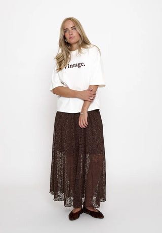 MSSABINE T-SHIRT - CLOUD DANCER